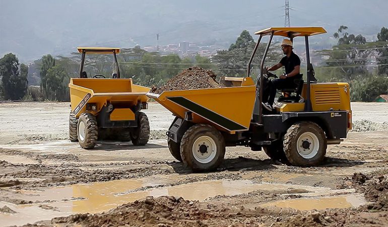 dumper|SD30 Dumper de obra articulado 3 toneladas de capacidad de carga